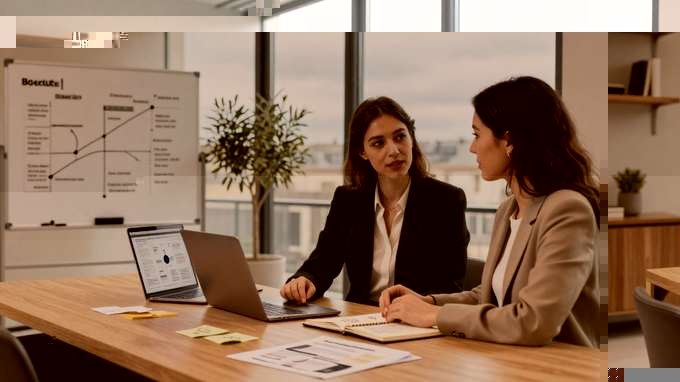 Accompagnement à la création d'entreprise, séance de conseil stratégique et business plan avec MAC Consulting Paris