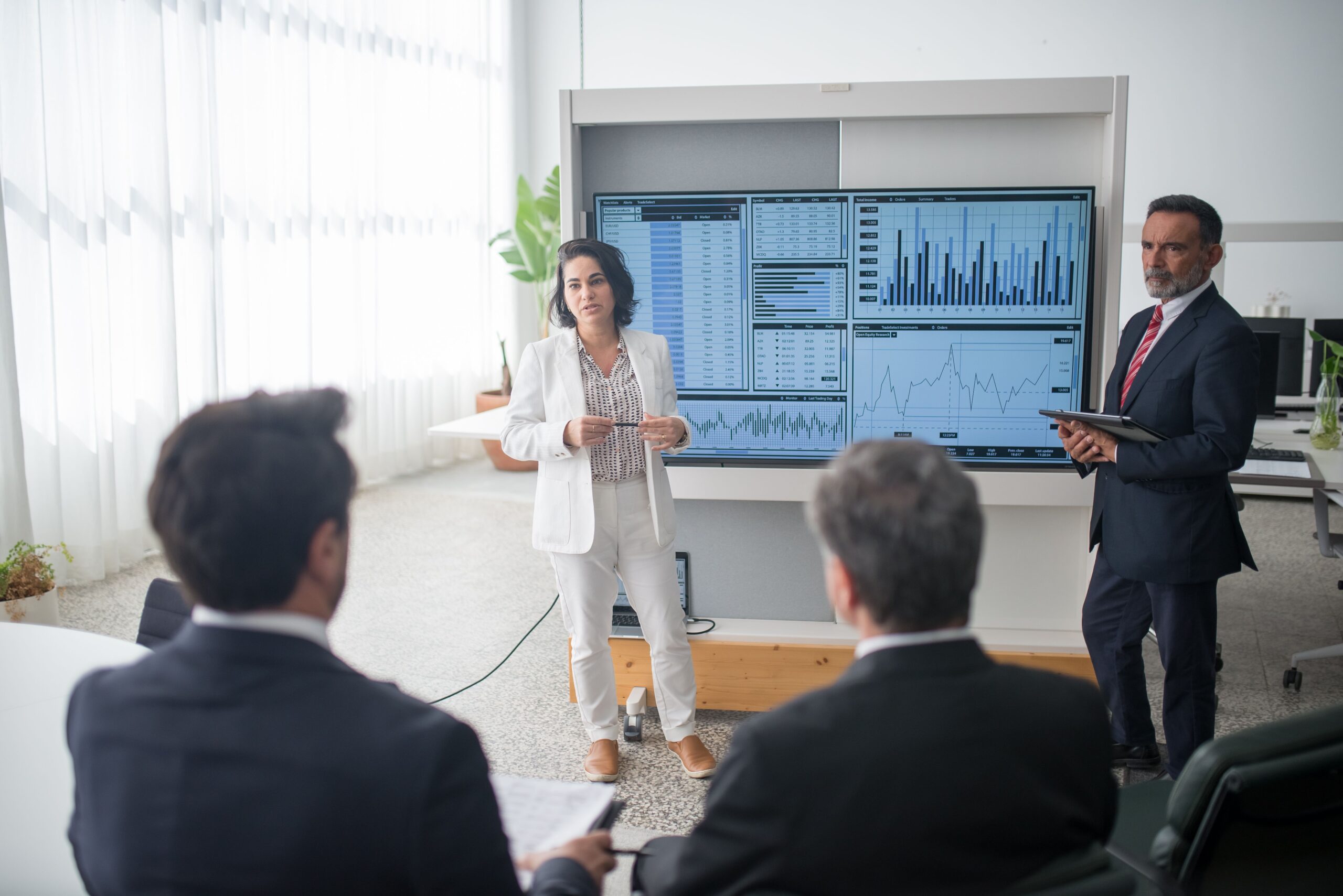 Formation continue équipe commerciale IA MAC Consulting Paris analyse données graphiques réunion